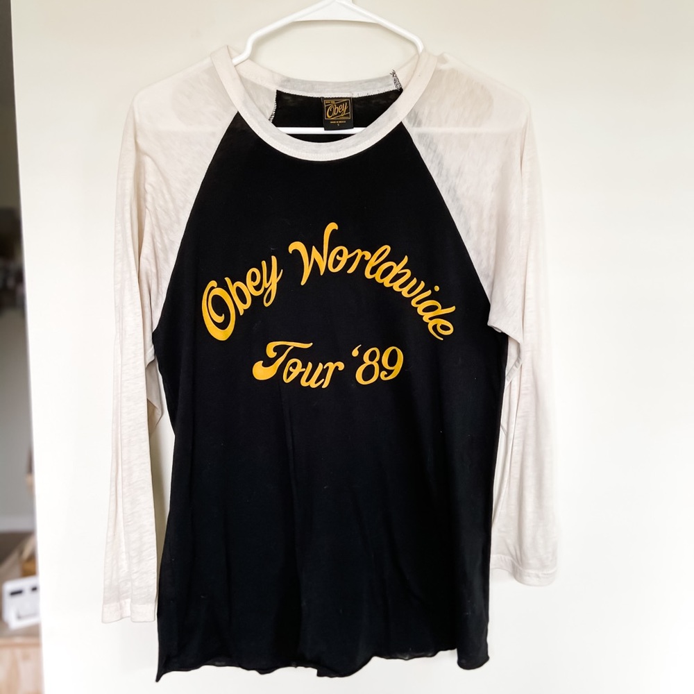 Obey long sleeve shirt